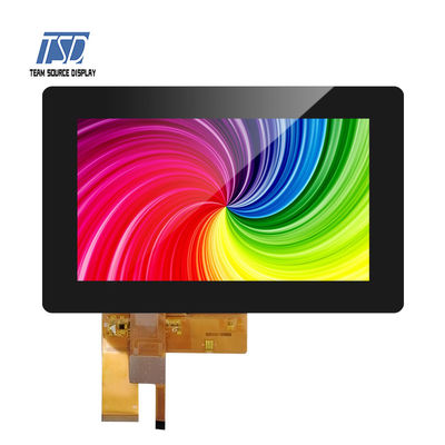 Μονάδα οθόνης TSD Standard TFT LCD 7 ιντσών 450 Nits 800x480 RGB με οθόνη αφής
